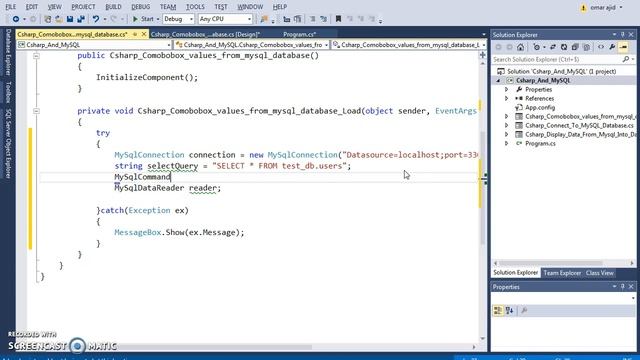C# - How To Populate ComboBox From MySQL Database Values In C# [ with source code ] смотреть онлайн