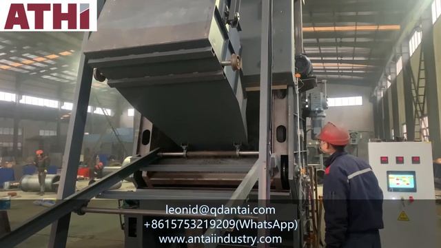 QR3220 дробемет с лентой   Qingdao Antai