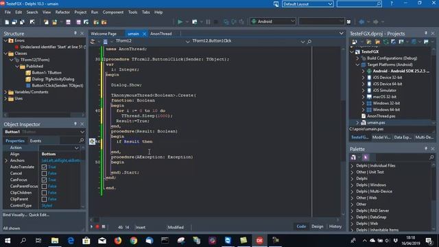 Componente FGX no Delphi Rio! смотреть онлайн