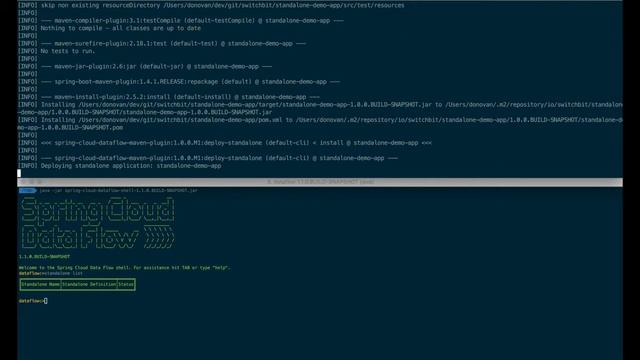 Introducing standalone application type in Spring Cloud Data Flow смотреть онлайн