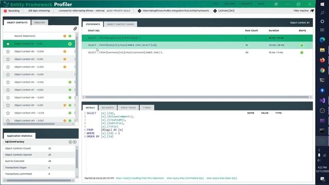 Entity Framework Profiler Introduction смотреть онлайн