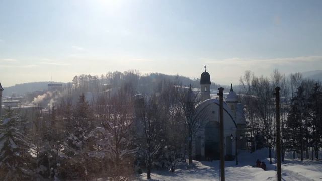 Diamond dust: at Asahikawa, Hokkaido, JAPAN смотреть онлайн