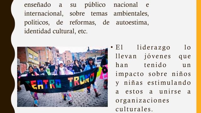 TEATRO TRONO & WAN SMOLBAG Experiencias de comunicación para el cambio social. смотреть онлайн