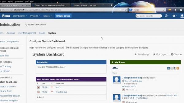 Jira Administration Tutorial - Administration System Settings - Part 2