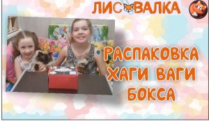Распаковка ХАГИ ВАГИ бокса.