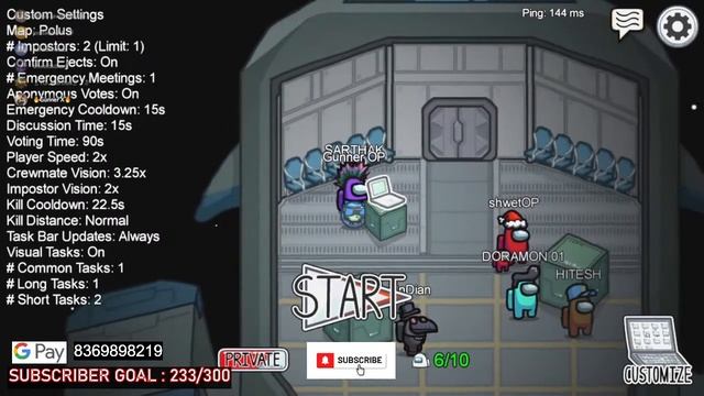 ? Among Us Live Stream | PLAYING WITH VIEWERS | !subscribe !discord смотреть онлайн