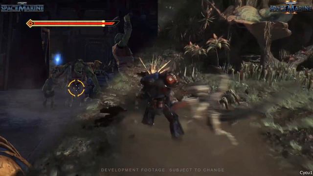 Warhammer 40K: Space Marine vs Space Marine 2 Early Graphics Comparison смотреть онлайн