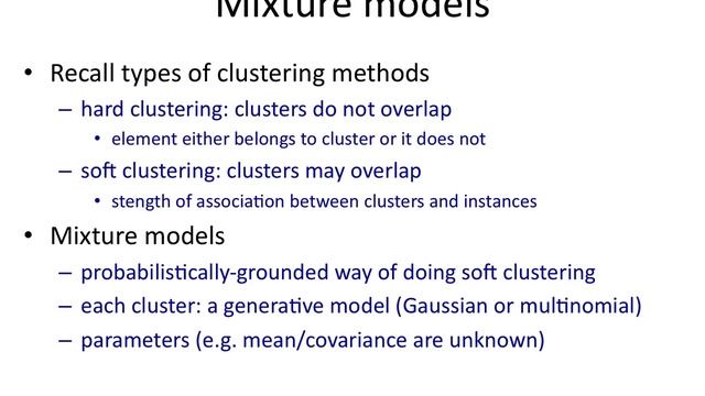 EM.1: Introduction to mixture models смотреть онлайн