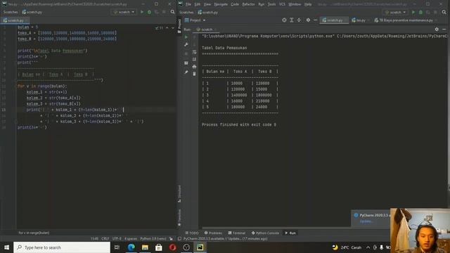 Cara membuat tabel di python mudah dan sederhana смотреть онлайн