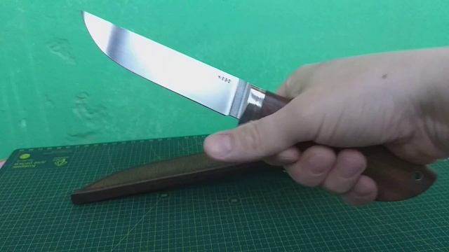 Универсал. Сталь N690 , ТО Сергея Бурова, титан, айронвуд. смотреть онлайн