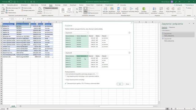 Jak porównać zawartość dwóch tabel w Power Query? смотреть онлайн