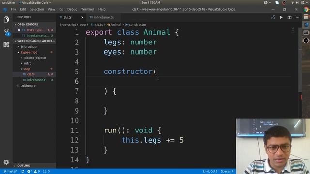 Typescript - Object Oriented Principles in Typescript [ Part 1 ] смотреть онлайн