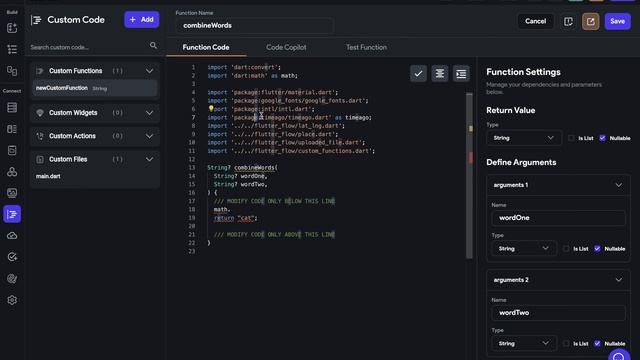 36. Пользовательский код (Custom Code) - FlutterFlow University смотреть онлайн