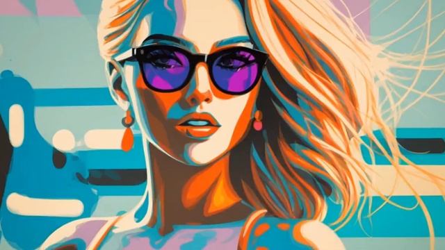 AI Draws. Very Beautiful Pop Art Animation. A.I. Kaiber. смотреть онлайн