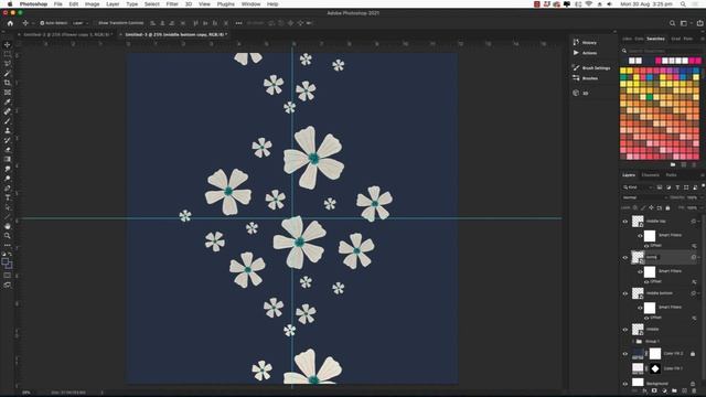 Mastering Half-drop Repeat: Photoshop's Smart Objects Revealed смотреть онлайн