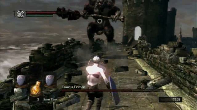 Let's Play - Dark Souls - Dual Shields Hero Highlights - Taurus Demon смотреть онлайн