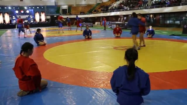 Demo SAMBO at the opening ceremony of the Mongolian Sambo Championships 2018 смотреть онлайн