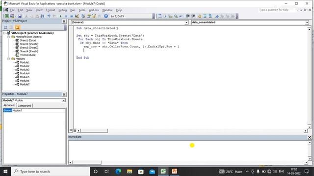 VBA code to consolidate data from multiple sheets to one Excel sheet (Only 8 Line code) смотреть онлайн