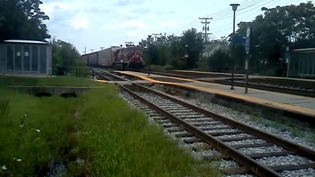 Rare: CP ES44AC on csx Q217 смотреть онлайн