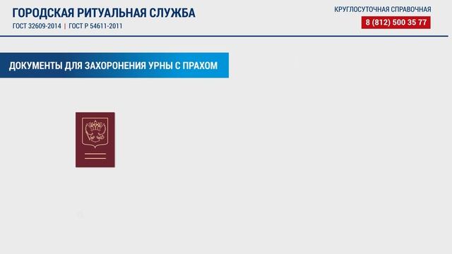 Документы для кремации смотреть онлайн