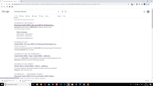 java tutorial -1 (downloading and installing java sdk and IntelliJ idea community edition ) смотреть онлайн