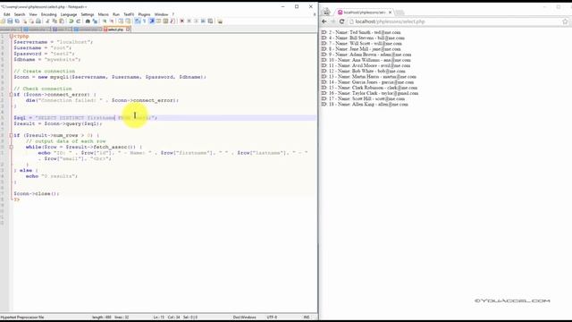 SQL Distinct Keyword | Tutorial смотреть онлайн