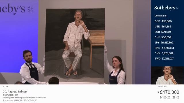 LIVE from London | The Now and Modern & Contemporary Evening Auctions смотреть онлайн