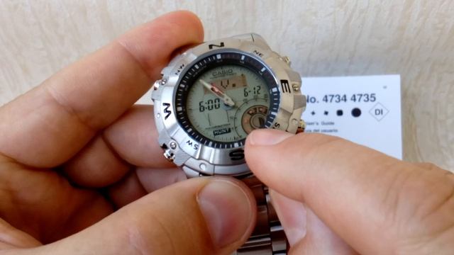 AMW-704D-7A CASIO ЧАСЫ ДЛЯ ОХОТНИКА / HUNTER WATCH  AMW-704D