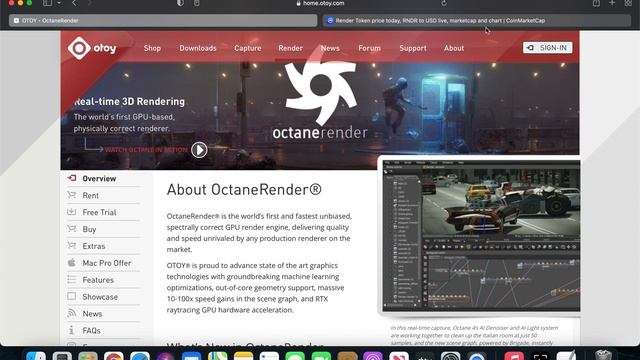 Render Token (RNDR) (Moon) смотреть онлайн