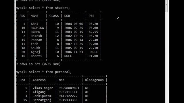 SQL | Part - 6 | JOINING OF 2 TABLES | CREATING TABLE FROM EXISTING TABLE смотреть онлайн