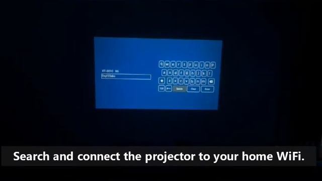 Roconia Projector: How to connect your projector with smart phone ? смотреть онлайн