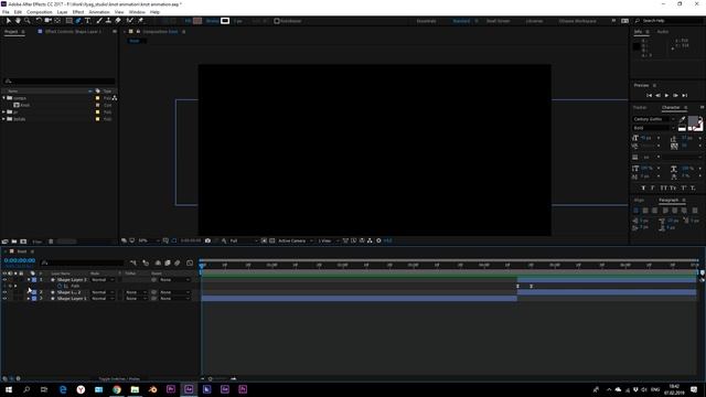 Knot animation After Effects tutorial смотреть онлайн