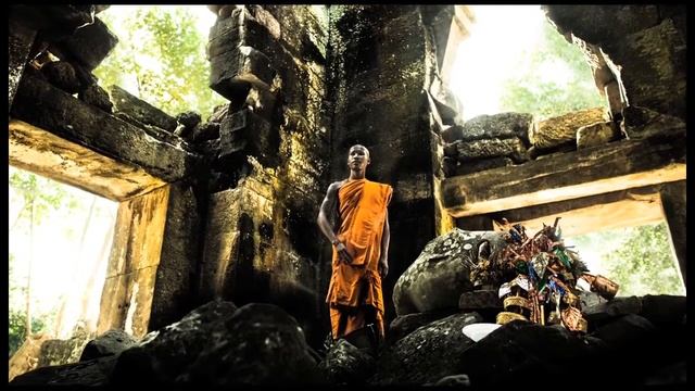 Волшебно! Angel monk. siem reap. cambodia angkor temples. Храмы Камбоджи. Сием Рип. смотреть онлайн