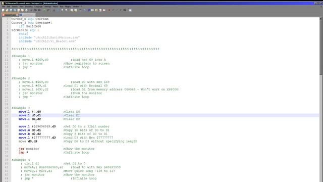 Learn 68000 Assembly Programming - Lesson1 : For absolute beginners! смотреть онлайн