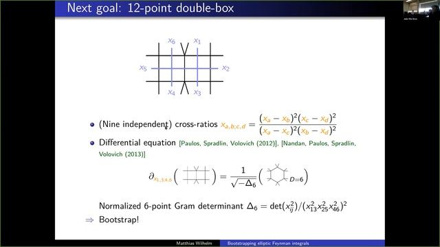 Journal Club : Bootstrapping elliptic Feynman integrals - Matthias Wilhelm смотреть онлайн