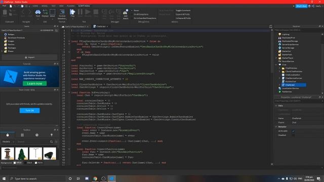 How to enable bubble chat on roblox! [Roblox Studio] смотреть онлайн