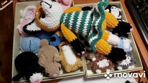 Подарок на донат! Вяжу потихоньку! Планы прахом - отключили воду!