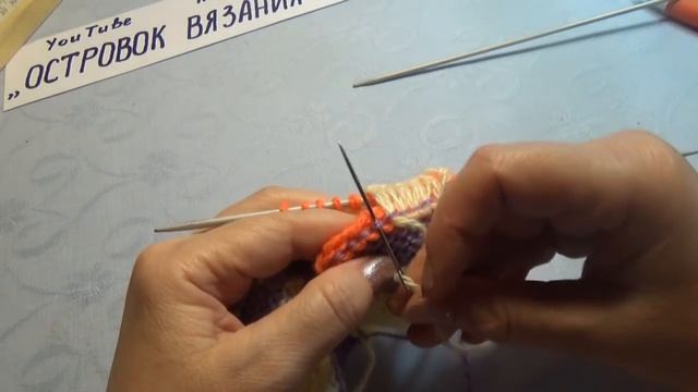 Вязание спицами домашние тапочки #188 смотреть онлайн