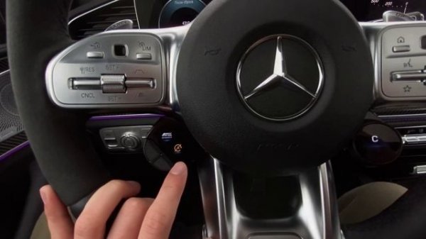 Mercedes GLE AMG 63S. Очень быстрый кроссовер.