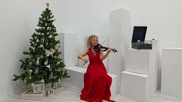 Abba "Happy New Year" (violin cover by Elena Tsaritsyna) 💫 смотреть онлайн