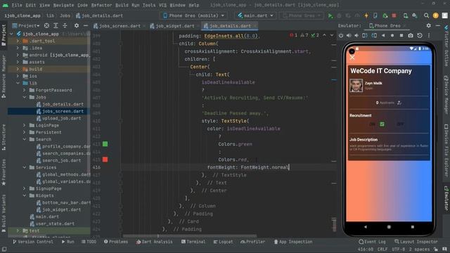 Flutter Job Finder App Tutorials | Flutter Firebase Freelancer iOS & Android App Development Course смотреть онлайн