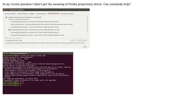 Ubuntu: There is no Nvidia proprietary driver in Additional Drivers смотреть онлайн