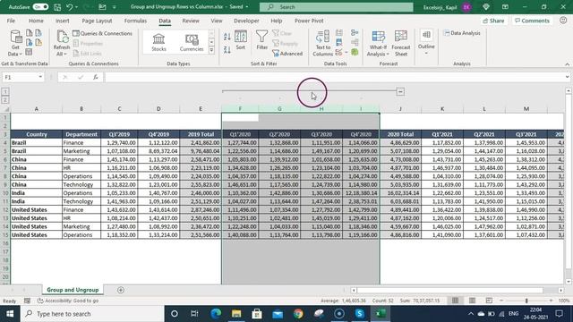 How to Group or Ungroup Rows and Columns in Excel? (Quick Guide) смотреть онлайн