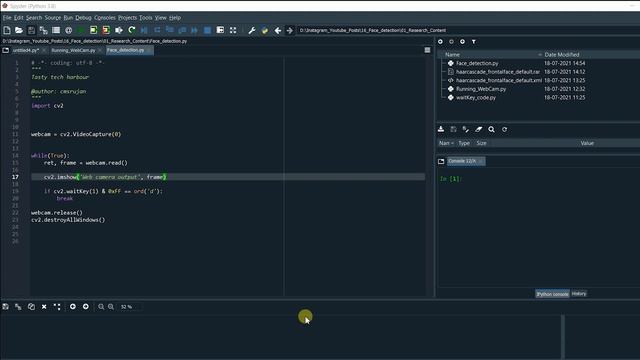 Face detection using OpenCV in Python for beginners in detail | Haar feature cascade classifiers смотреть онлайн