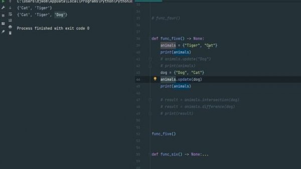 Python set и frozenset | Python множества | урок 11