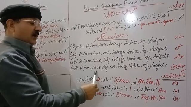 Tenses Class (6th to B.A) Present Continuous Passive Voice Tense смотреть онлайн
