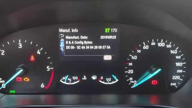 Ford Focus MK4 - Board Computer Test (ET - Engineering Test) смотреть онлайн