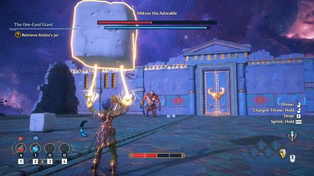 Immortals Fenyx Rising - Blurry Vision, One Eyes Giant | Retrieve Aiolos Jar, Obtain the wing piece смотреть онлайн