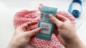 Котик крючком, детская авоська крючком