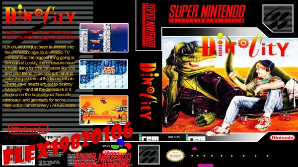 SNES: Dino City (rus) longplay [23]
